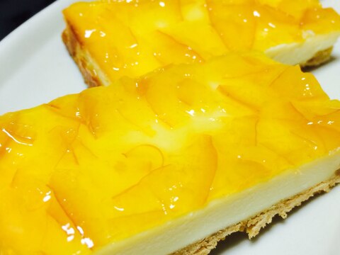 オレンジパッションチーズケーキ レシピ 作り方 By Ayaa 楽天レシピ